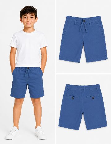 Pantaloni scurti Zara, albastru
