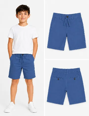 Pantaloni scurti Zara, albastru
