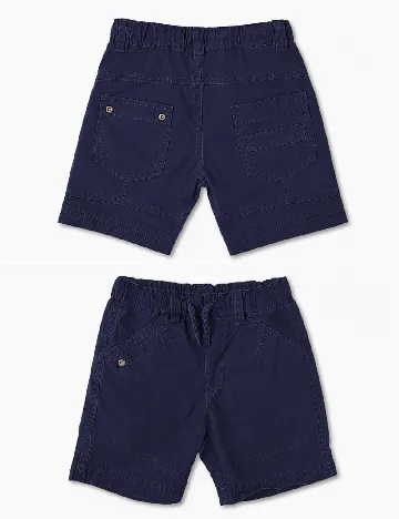 Pantaloni scurti Zara, bleumarin inchis