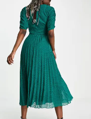Rochie medie ASOS, verde