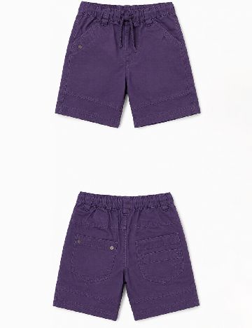 Pantaloni scurti Zara, mov