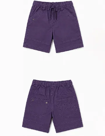 Pantaloni scurti Zara, mov