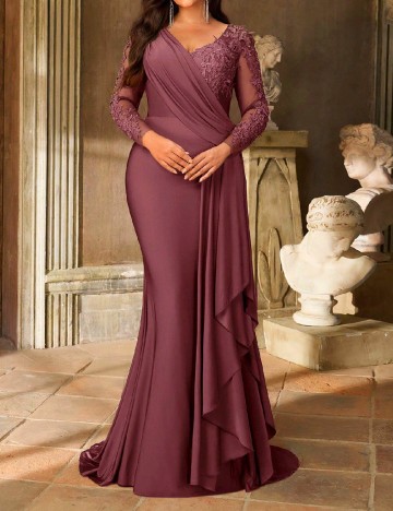 Rochie lunga SHEIN CURVE, mov