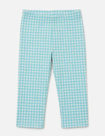 Colanti scurti Zara, alb/albastru