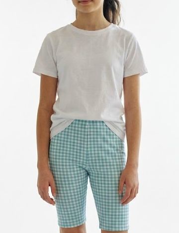 Colanti scurti Zara, alb/albastru