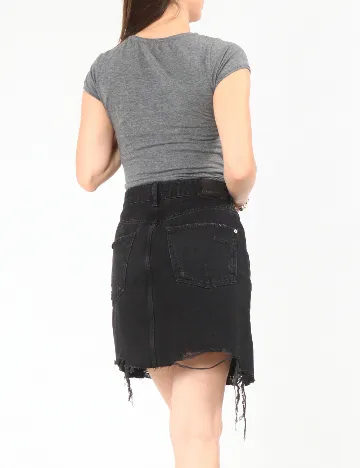 Fusta Bershka, negru