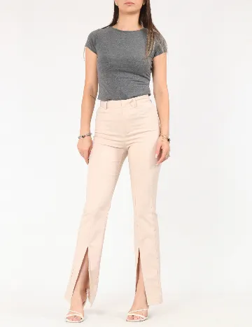 Pantaloni SIMMI, crem
