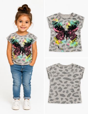 Tricou Zara, mix culori