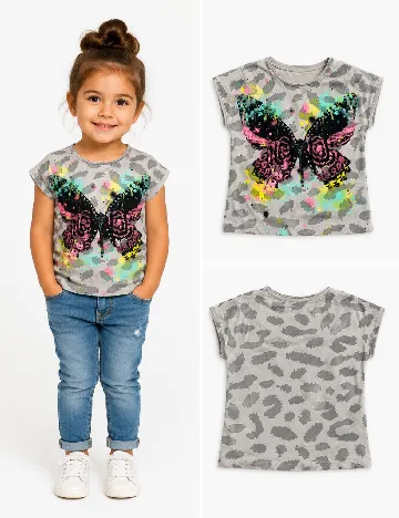 Tricou Zara, mix culori