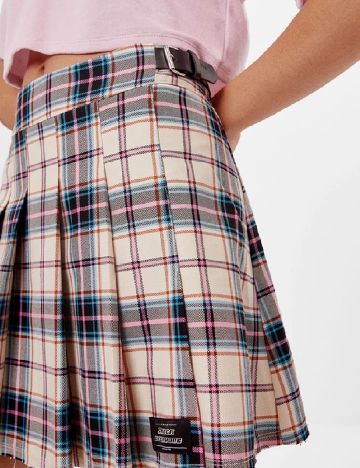 Fusta Bershka, mix culori