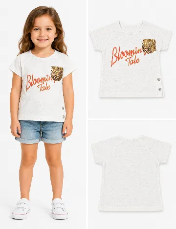 Tricou Zara, alb