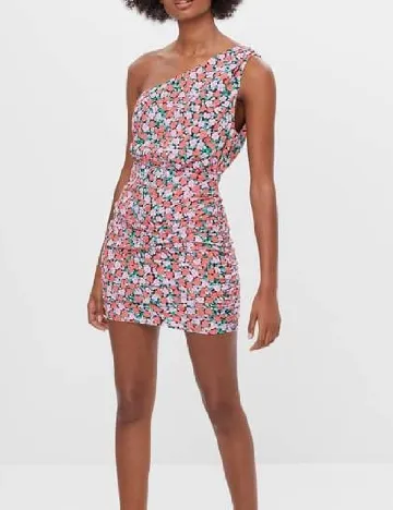 Rochie scurta Bershka, floral print