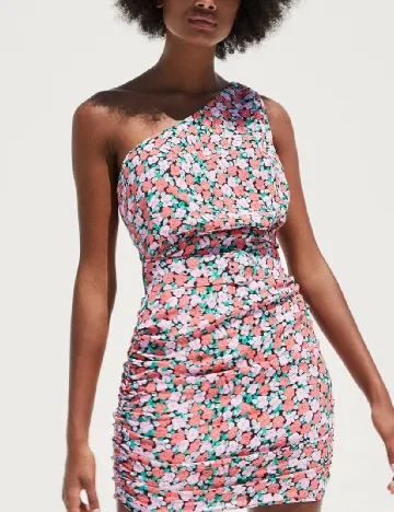 Rochie scurta Bershka, floral print
