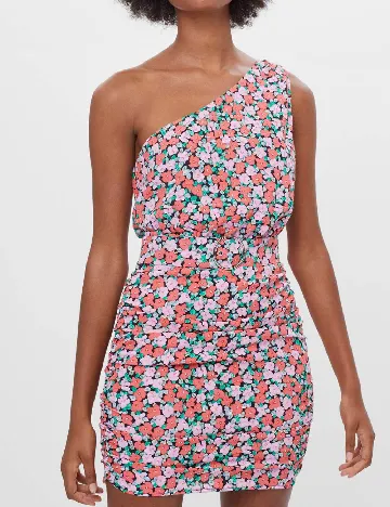 Rochie scurta Bershka, floral print