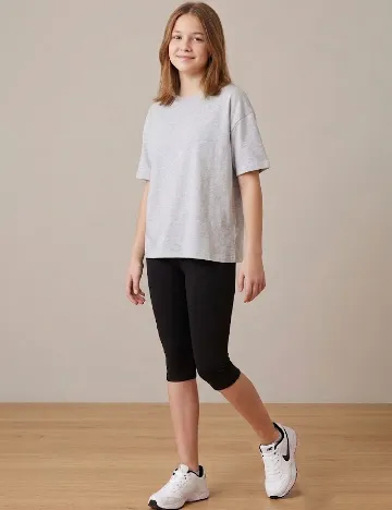 Colanti trei sferturi Zara, negru