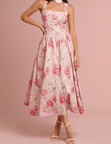 Rochie medie SHEIN, roz