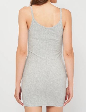 Rochie scurta Bershka, gri