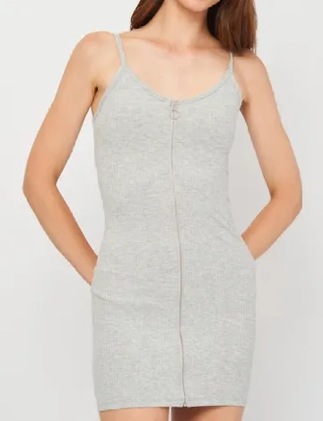 Rochie scurta Bershka, gri