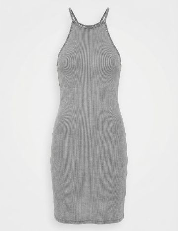 Rochie scurta Bershka, gri