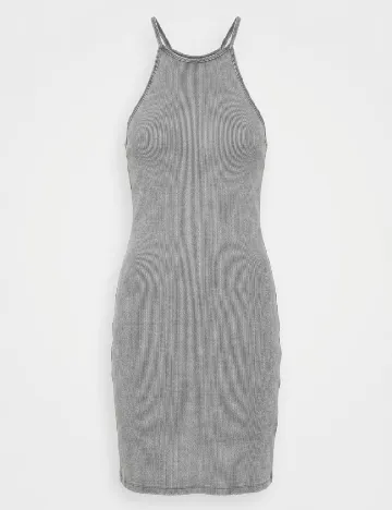 Rochie scurta Bershka, gri