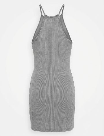 Rochie scurta Bershka, gri