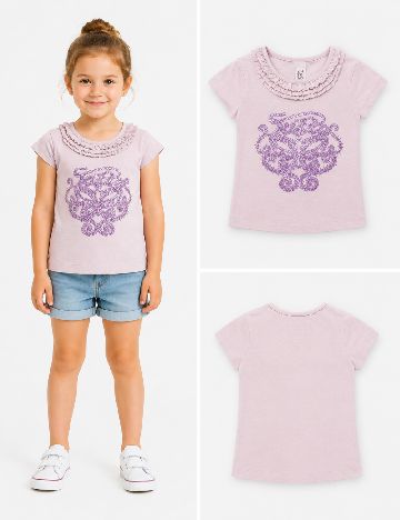 Tricou Zara, roz