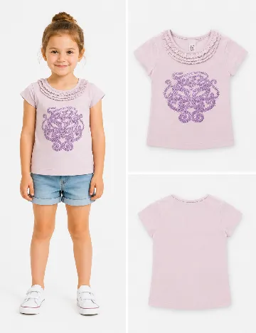 Tricou Zara, roz