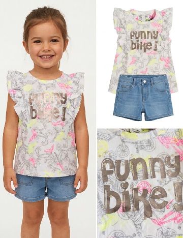 Tricou Zara, mix culori
