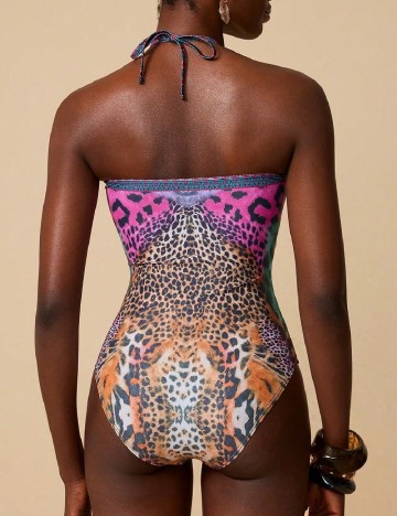 Costum de baie SHEIN, mix culori