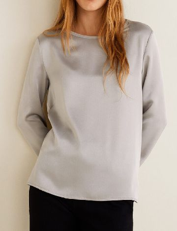Bluza Mango, gri