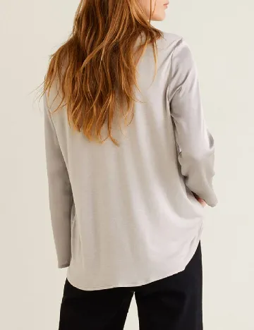 Bluza Mango, gri