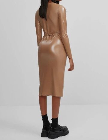 Rochie medie Bershka, maro