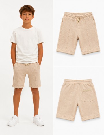 Pantaloni scurti Zara, portocaliu