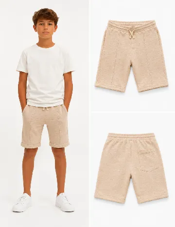 Pantaloni scurti Zara, portocaliu