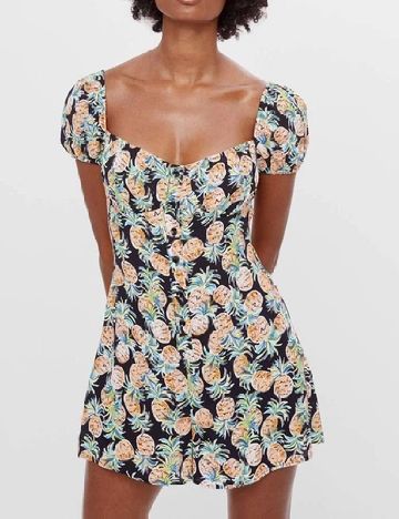 Salopeta Bershka, mix culori