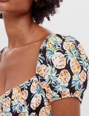 Salopeta Bershka, mix culori