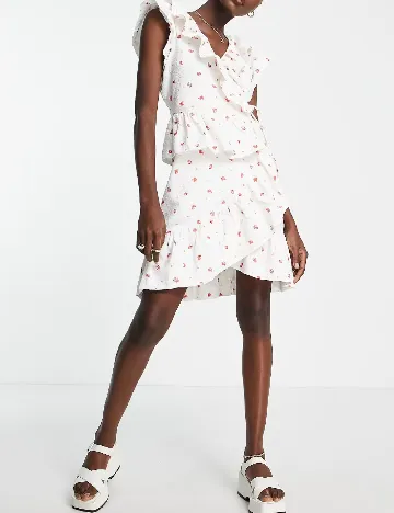 Rochie scurta Y.A.S, alb