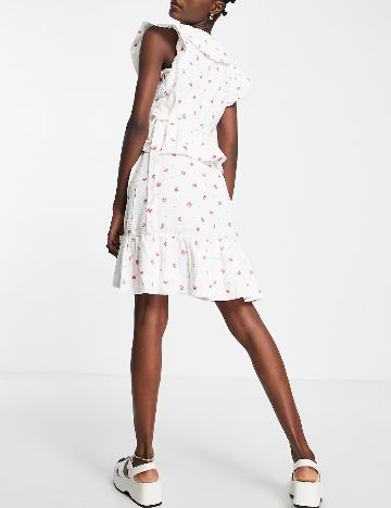 Rochie scurta Y.A.S, alb