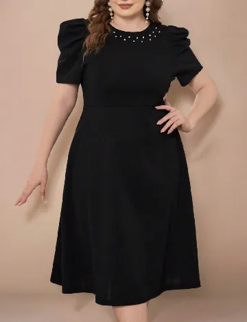 Rochie medie SHEIN CURVE, negru