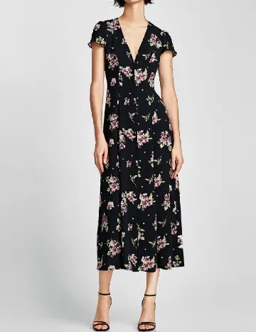 Rochie medie Zara, negru