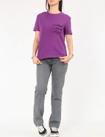 Tricou Zara, mov
