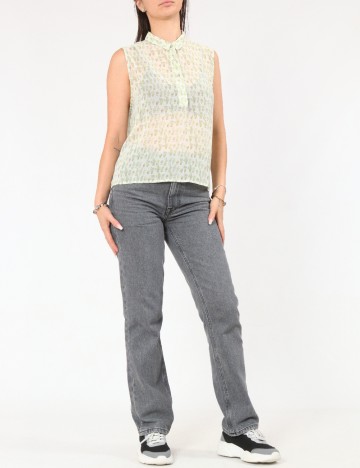 Bluza Pull&Bear, verde