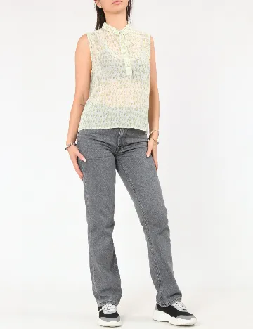 Bluza Pull&Bear, verde