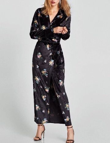 Rochie lunga Zara, negru