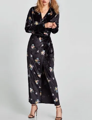 Rochie lunga Zara, negru