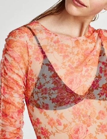 Bluza Zara, portocaliu