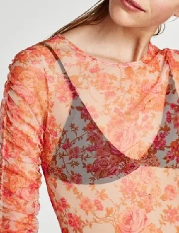 Bluza Zara, portocaliu