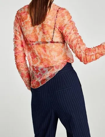 Bluza Zara, portocaliu