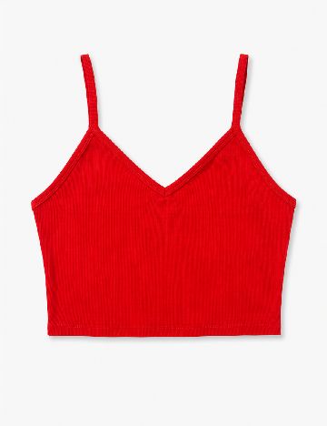 Top Zara, rosu