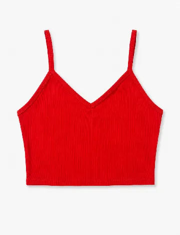 Top Zara, rosu